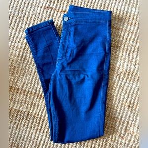 Topshop high-waisted Joni jeans.